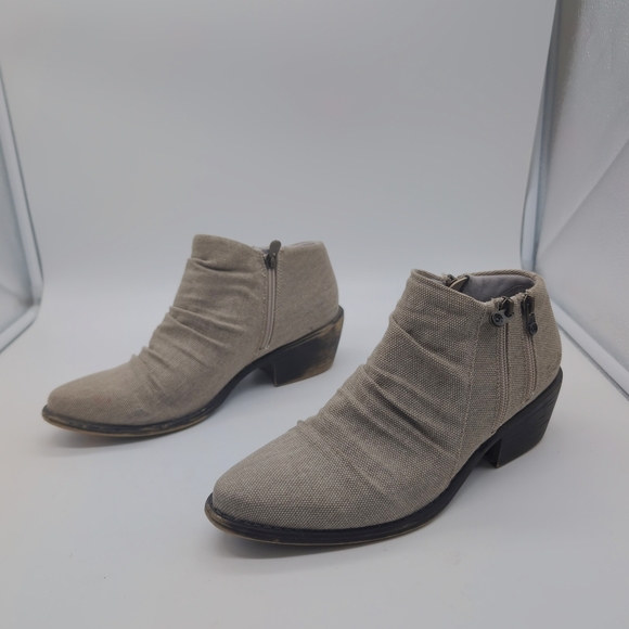 Blowfish Malibu Sz 10 Gray Ankle Boots Slouch 1905 Sy003 - Picture 4 of 10
